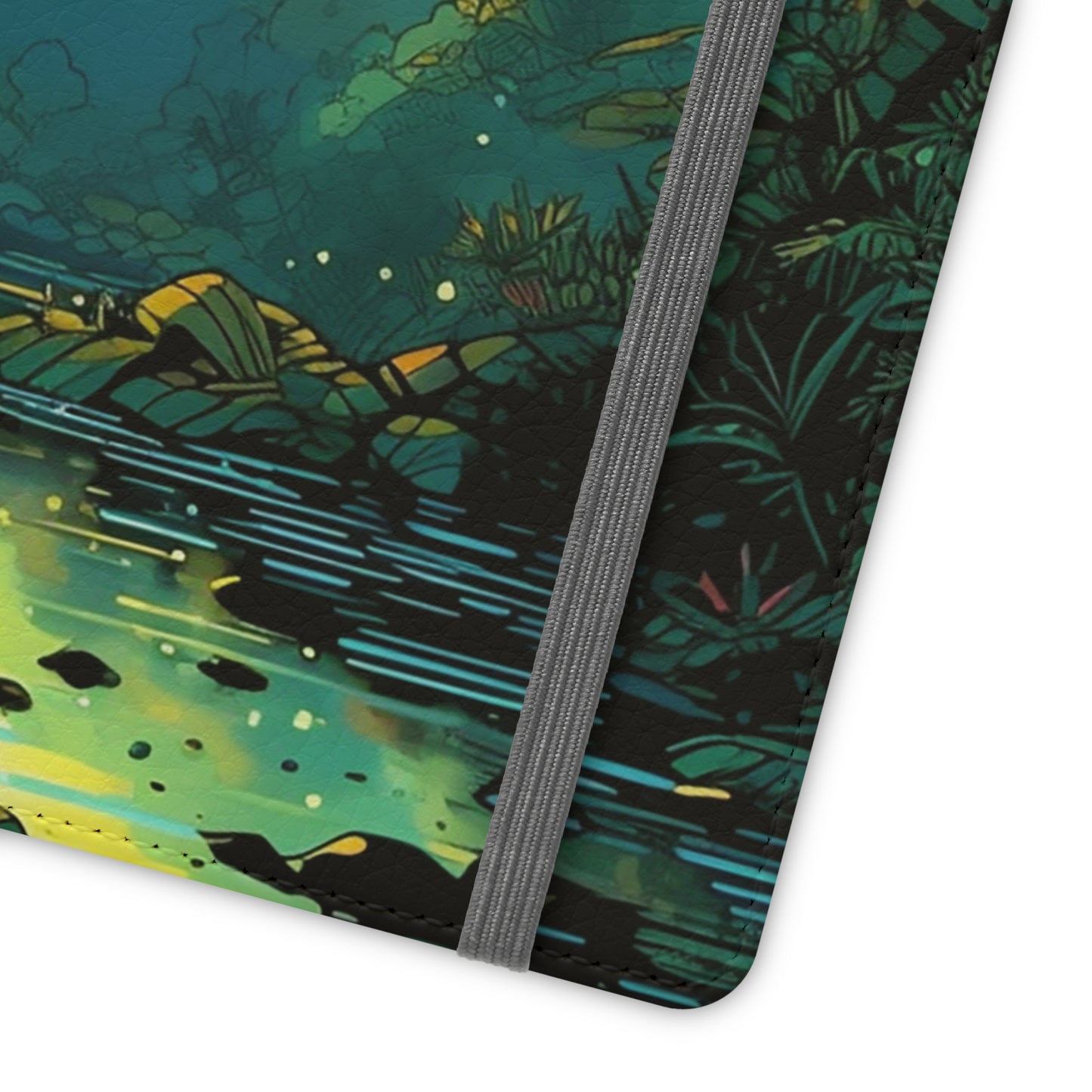 Rainforest at Sunset Flip Phone Case - Capture the Serenity of Nature on Your Device