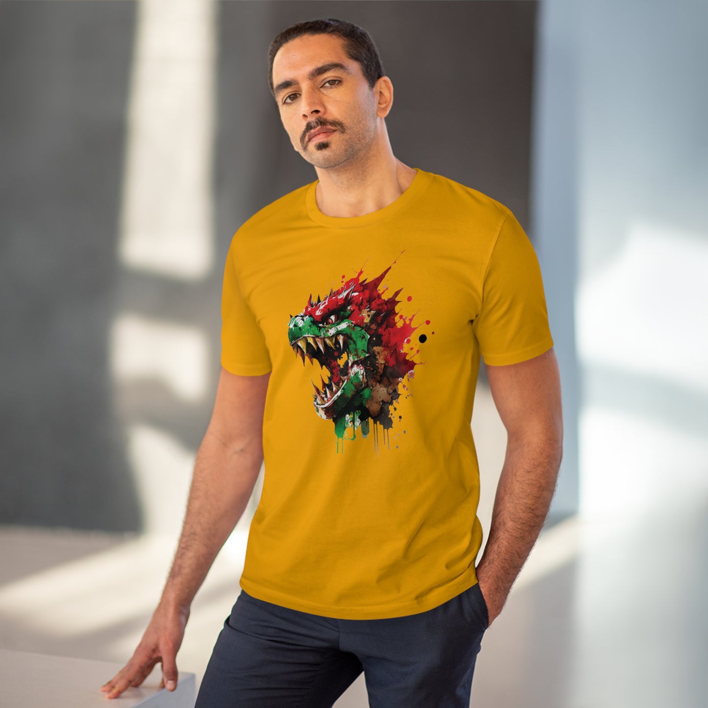 B-owser Unisex T-Shirt - Add Some Artistic and Sustainable Style to Your Wardrobe - Mario