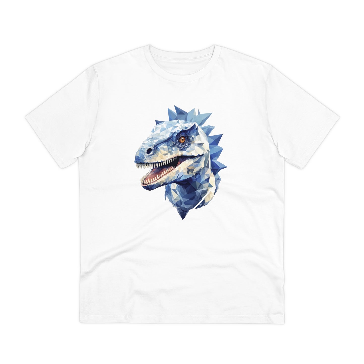 Velociraptor Polygonal T-Shirt - Embrace Fierce Jurassic Style