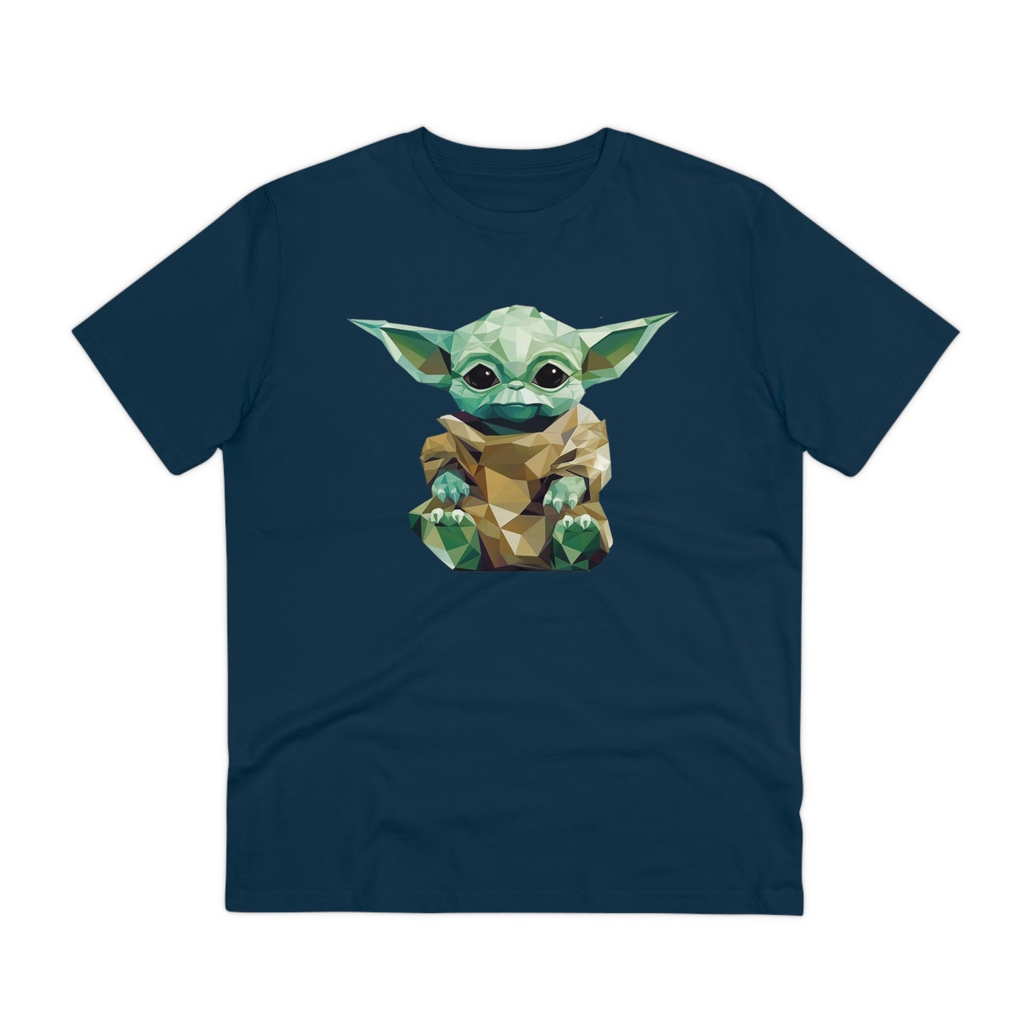 Baby Yoda Grogu Polygonal T-Shirt - Embrace Adorable Force - Star Wars