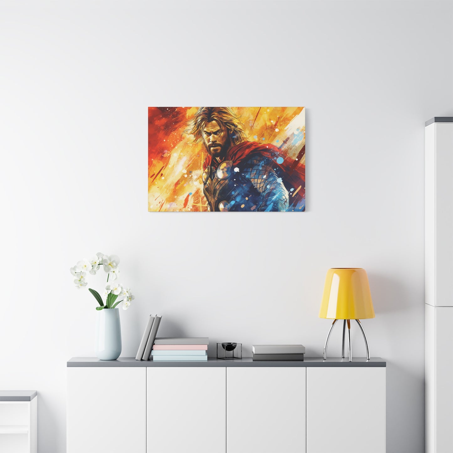Thor Canvas - Embrace the Power and Majesty of the Mighty Thor - Avengers