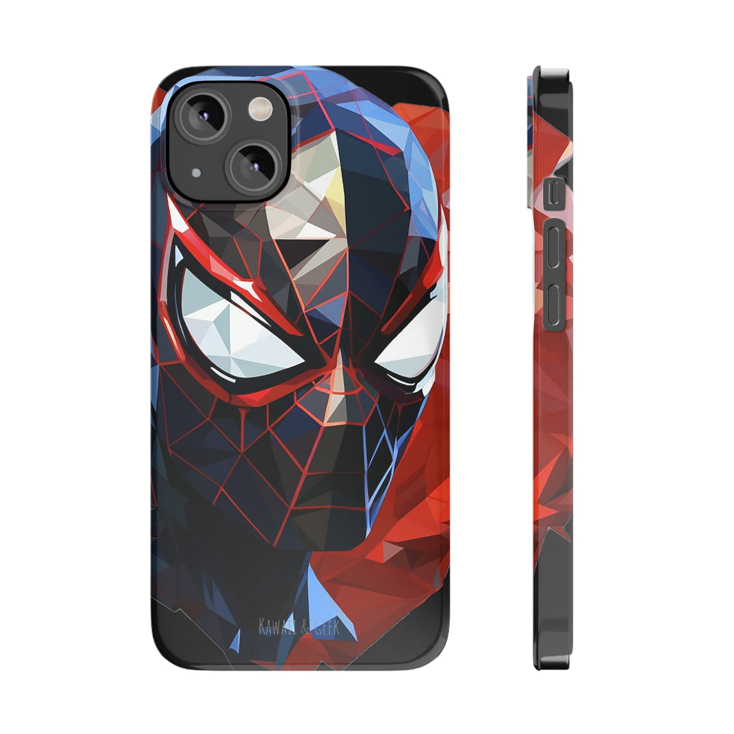 Miles Morales Slim Phone Case iPhone 15 Compatible - Embrace Superhero Style - Spider Man