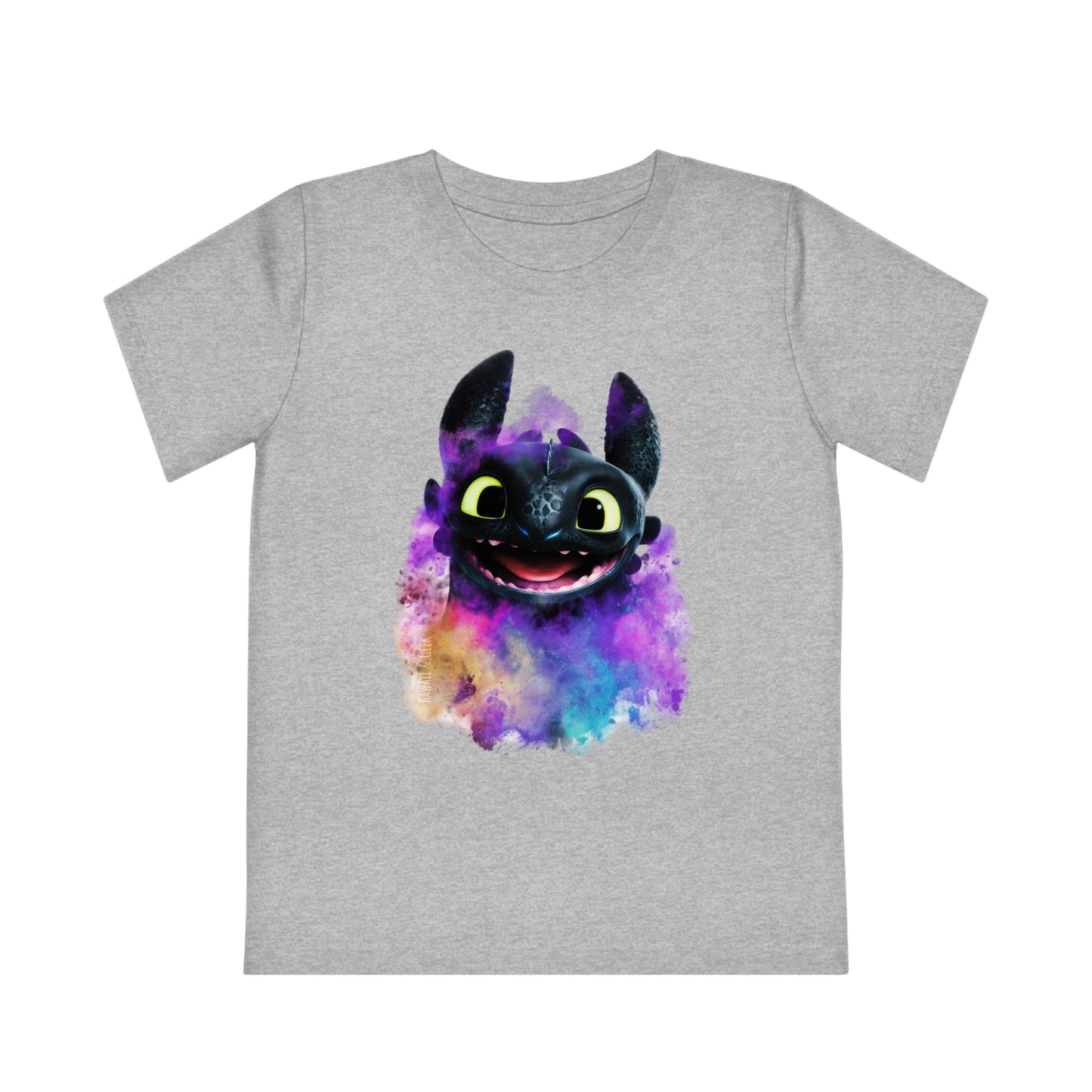 Toothless / Krokmou Kids Eco-Friendly T-Shirt - Unleash Imagination with Dragon Magic