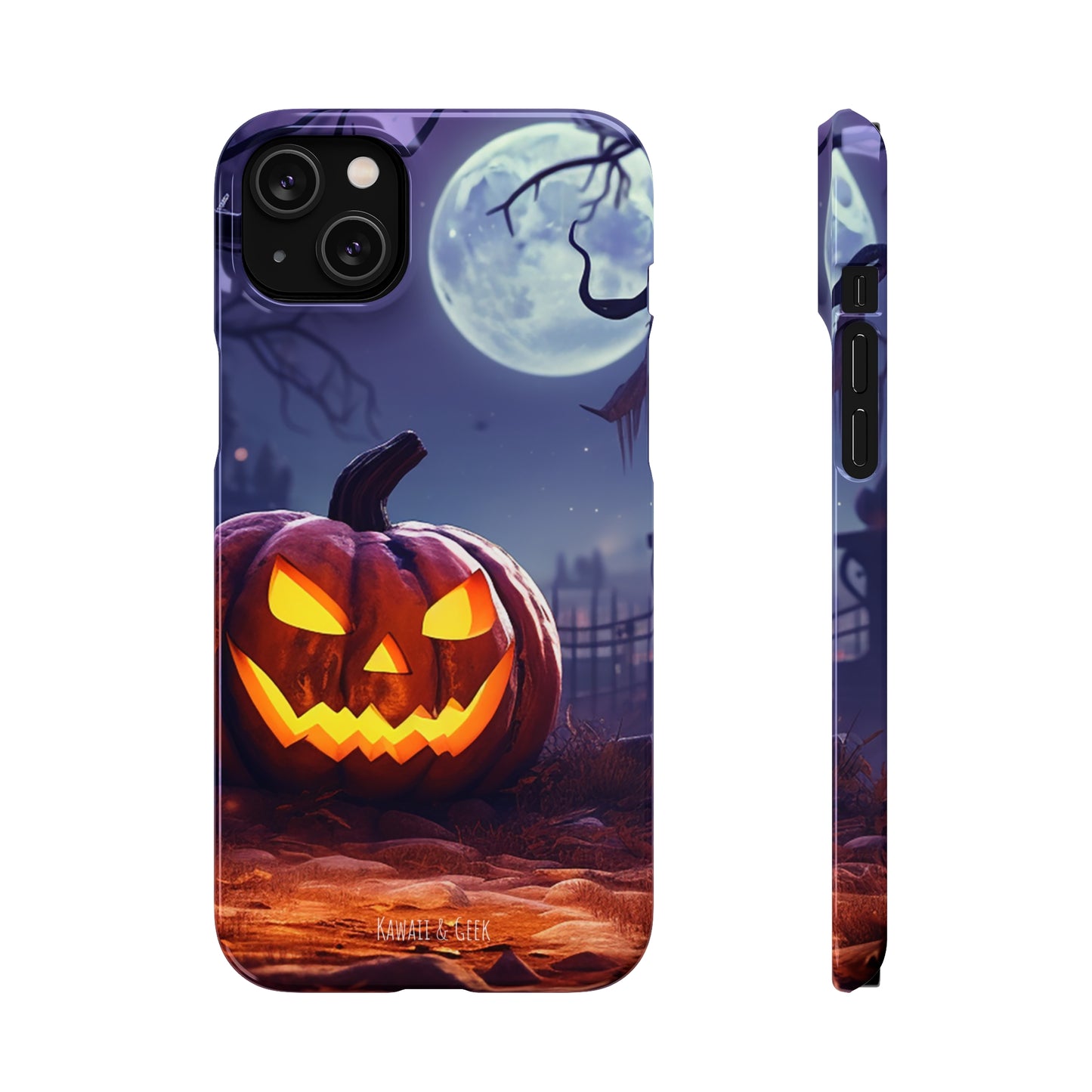 Halloween Pumpkin Design Premium Phone Case
