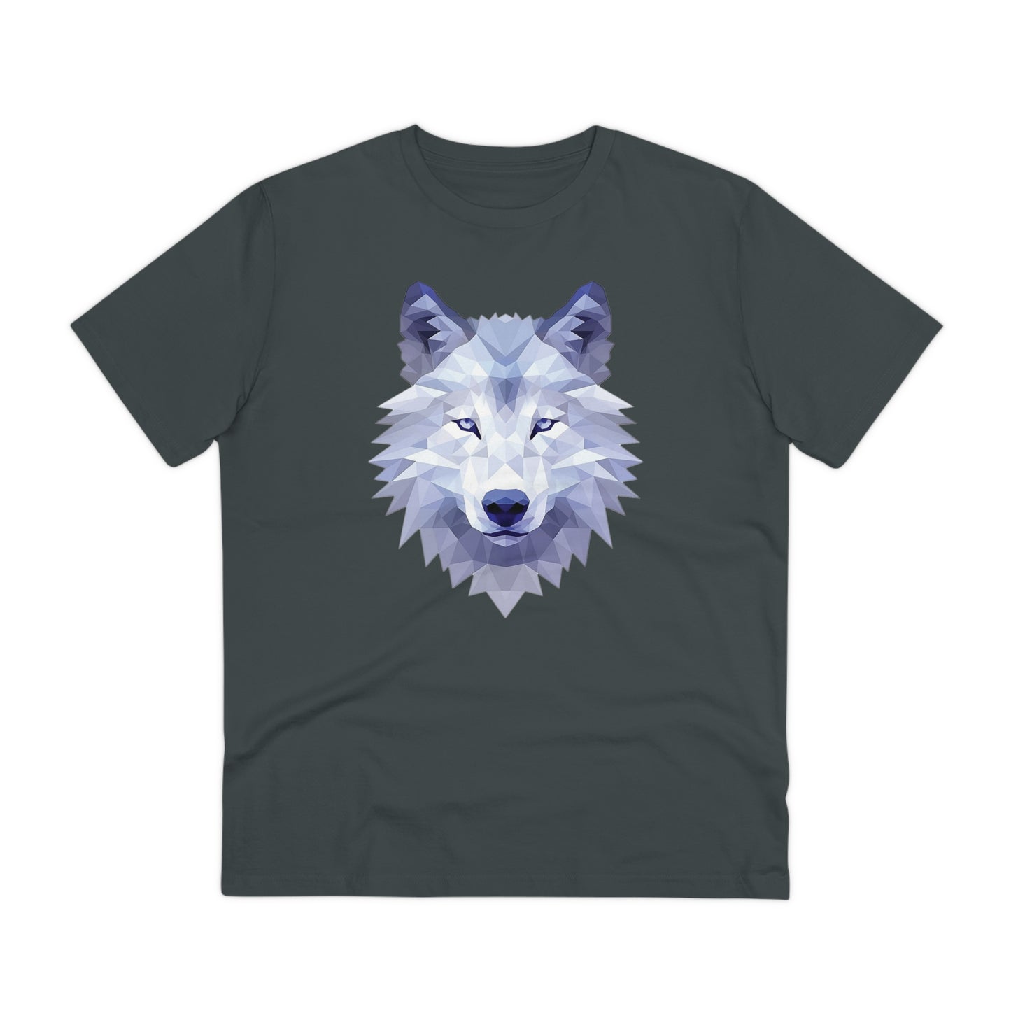 Wolf Polygonal T-Shirt - Embrace Wild Harmony