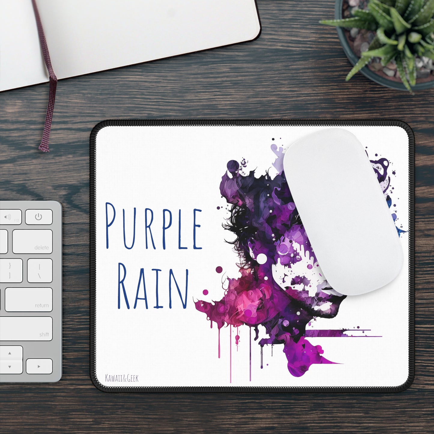 Prince Love Symbol Mouse Pad: Embrace the Purple Rain