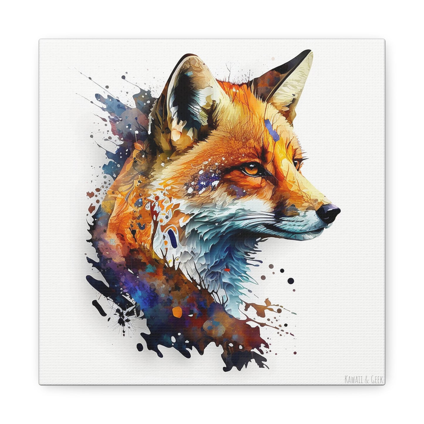 Fox Canva - Add a Touch of Nature's Elegance to Your Wall Decor