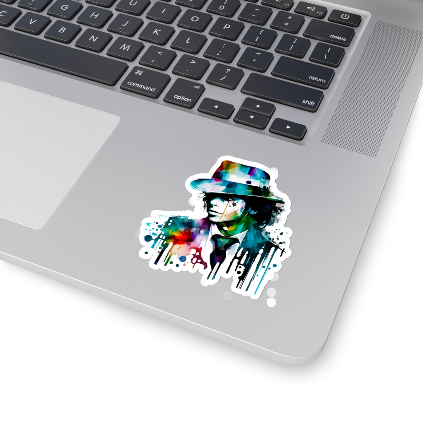 Michael Jackson Transparent Sticker - Add Some Pop and Iconic Style to Your Tech