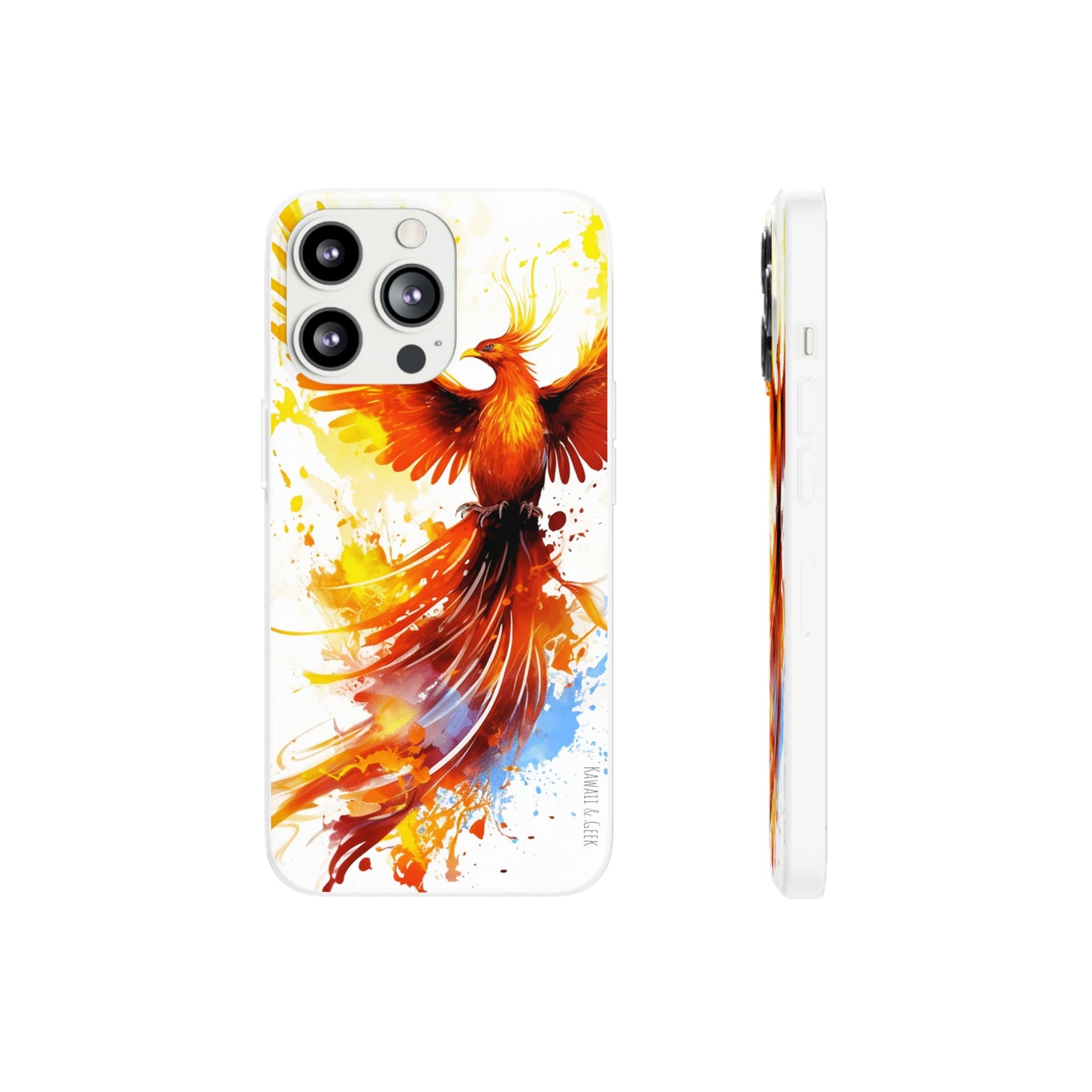 Phoenix Flexi Phone Case - Embrace the Symbol of Rebirth in Style