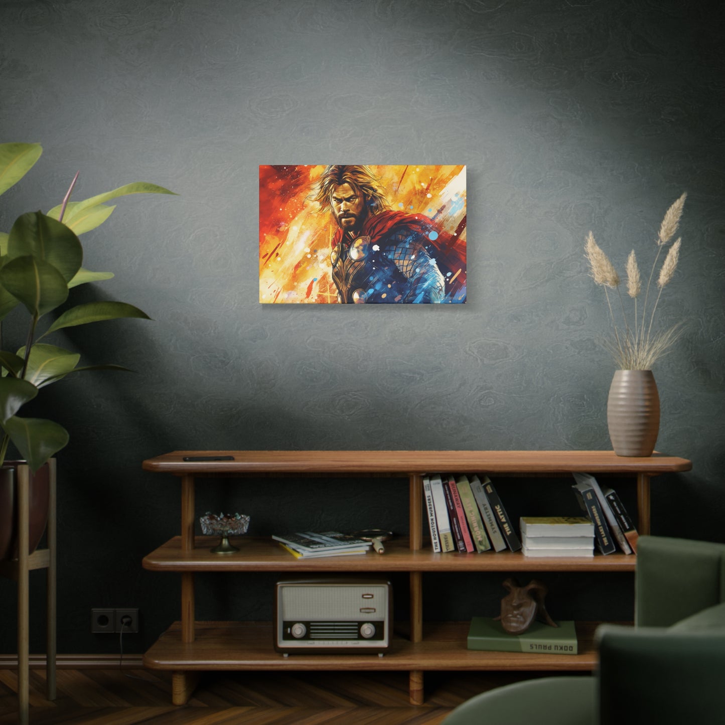 Thor Canvas - Embrace the Power and Majesty of the Mighty Thor - Avengers