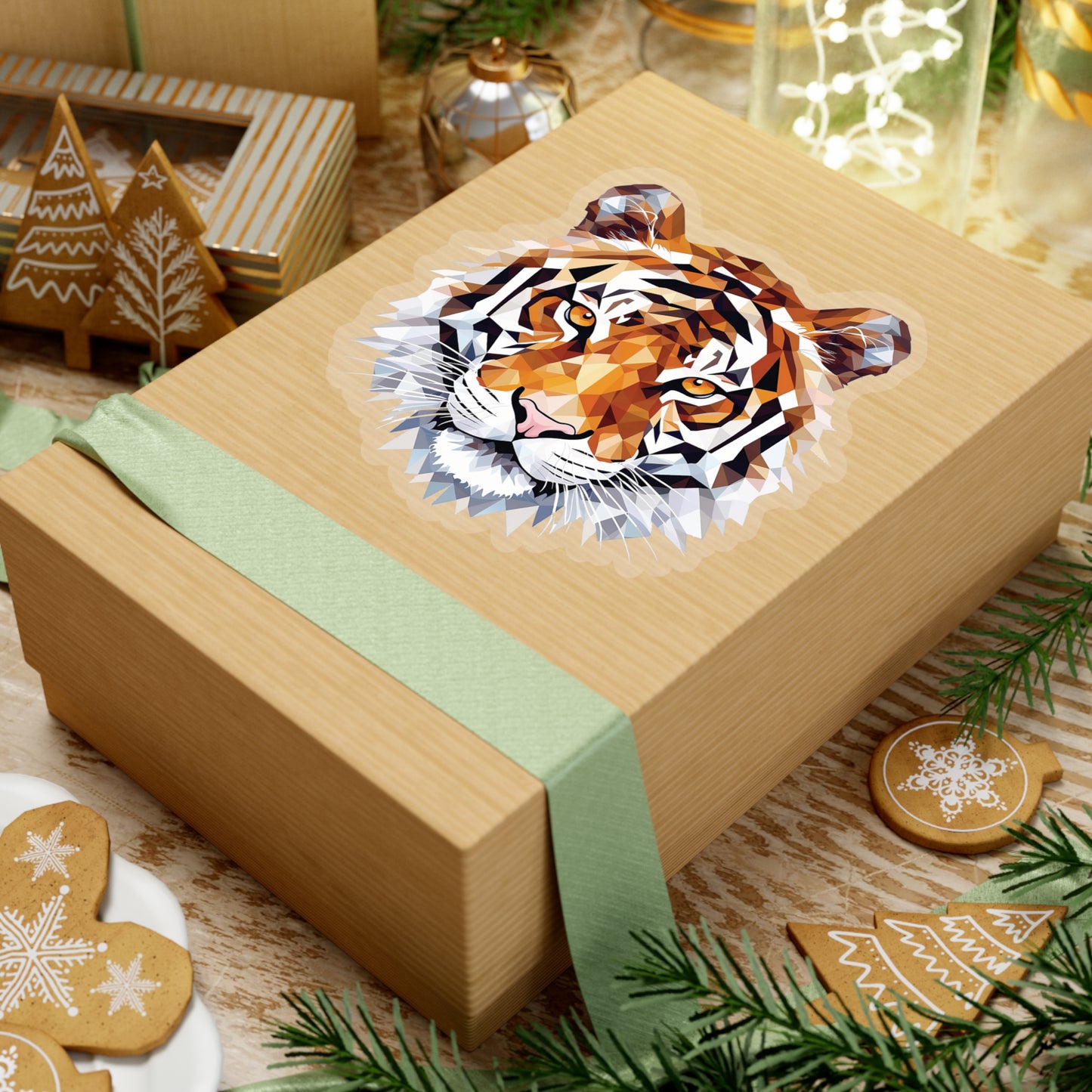 Tiger Sticker - Embrace the Fierce Elegance