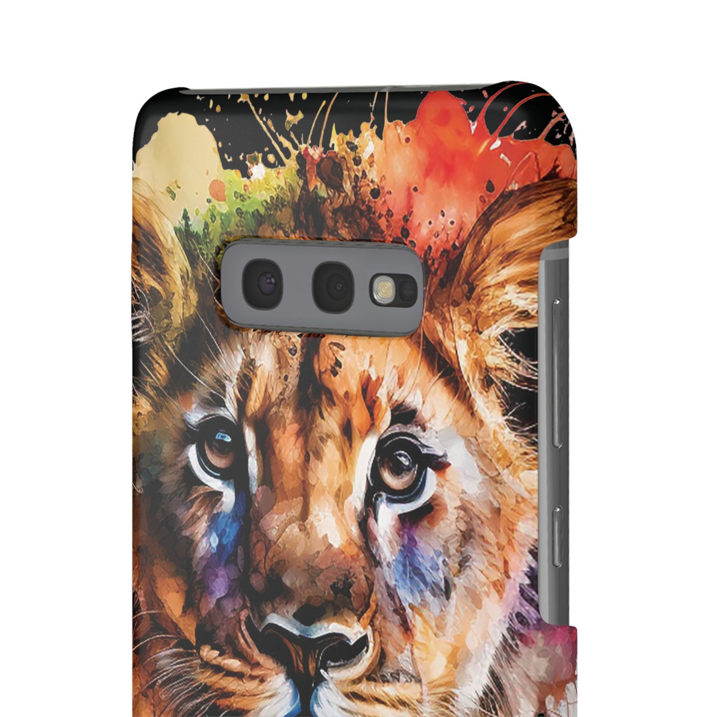 Phone Case Watercolor Lion Cub