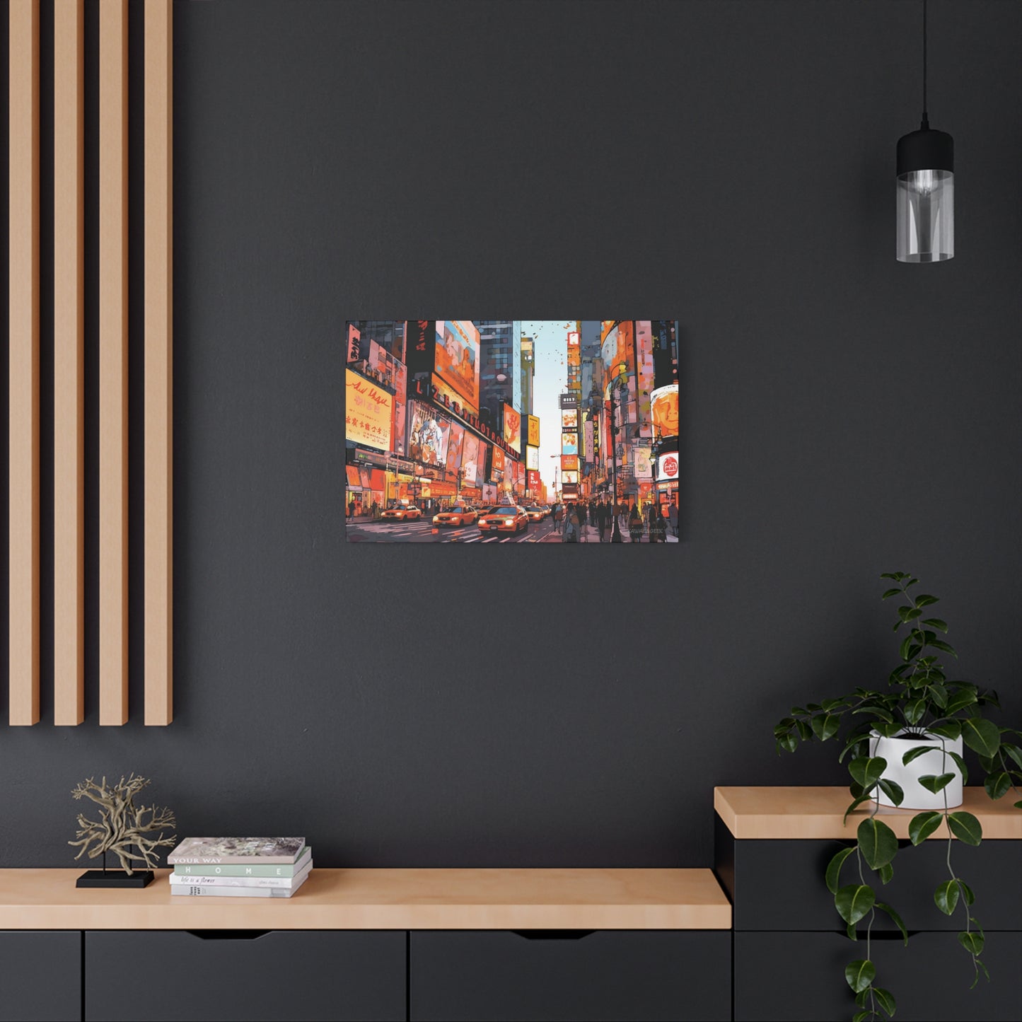 New York City Streets Canvas - Immerse Yourself in the Vibrant Urban Energy