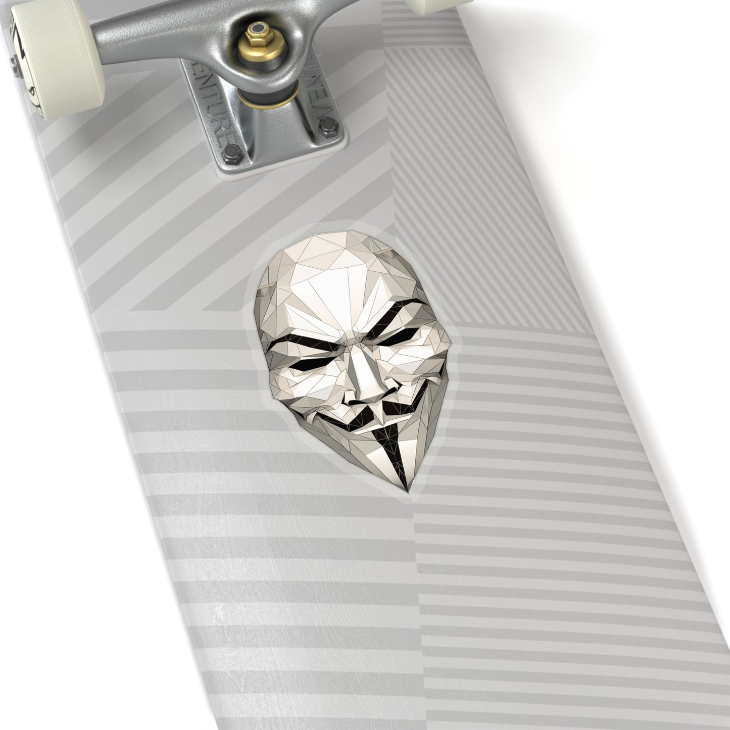 V for Vendetta Mask Sticker - Embrace Freedom's Masked Avenger