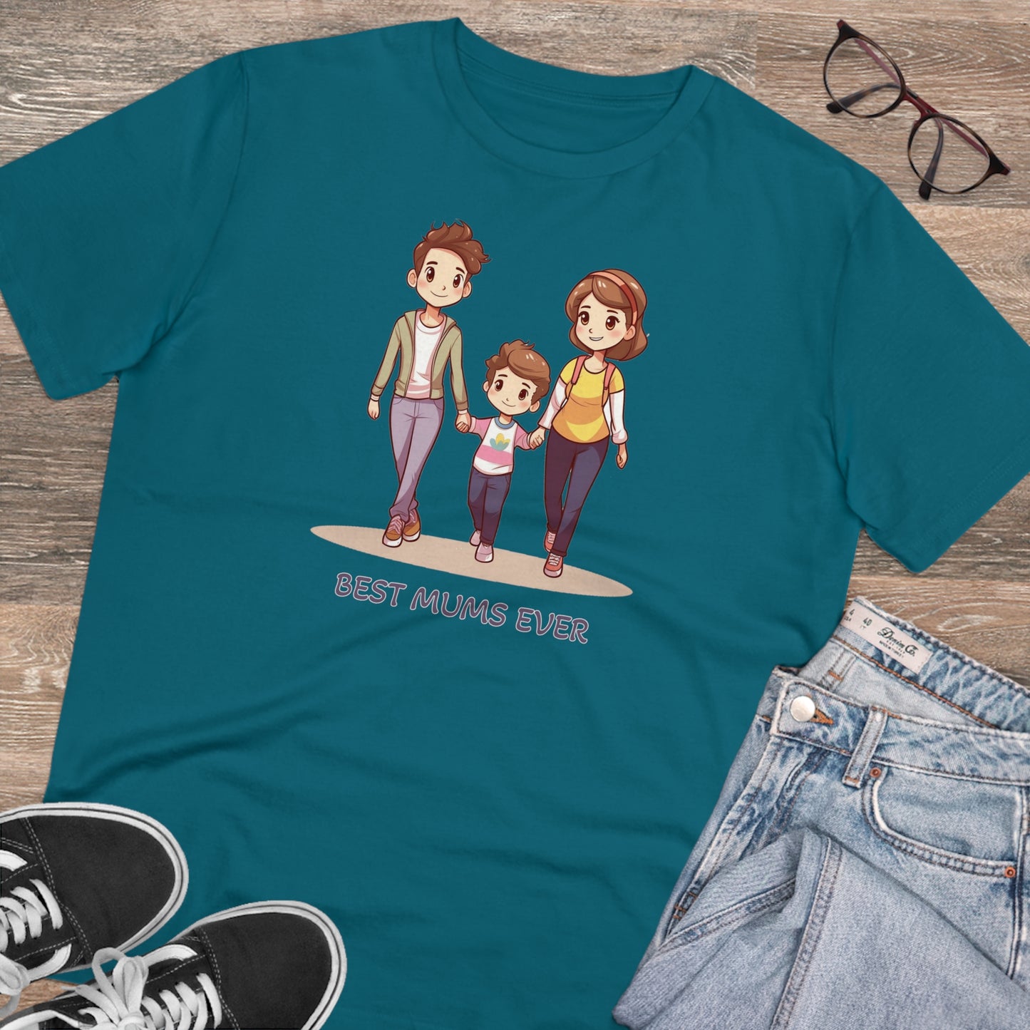 Best Mums Ever LGBT Couple T-Shirt - Celebrate Mother's Day with Love and Inclusivity