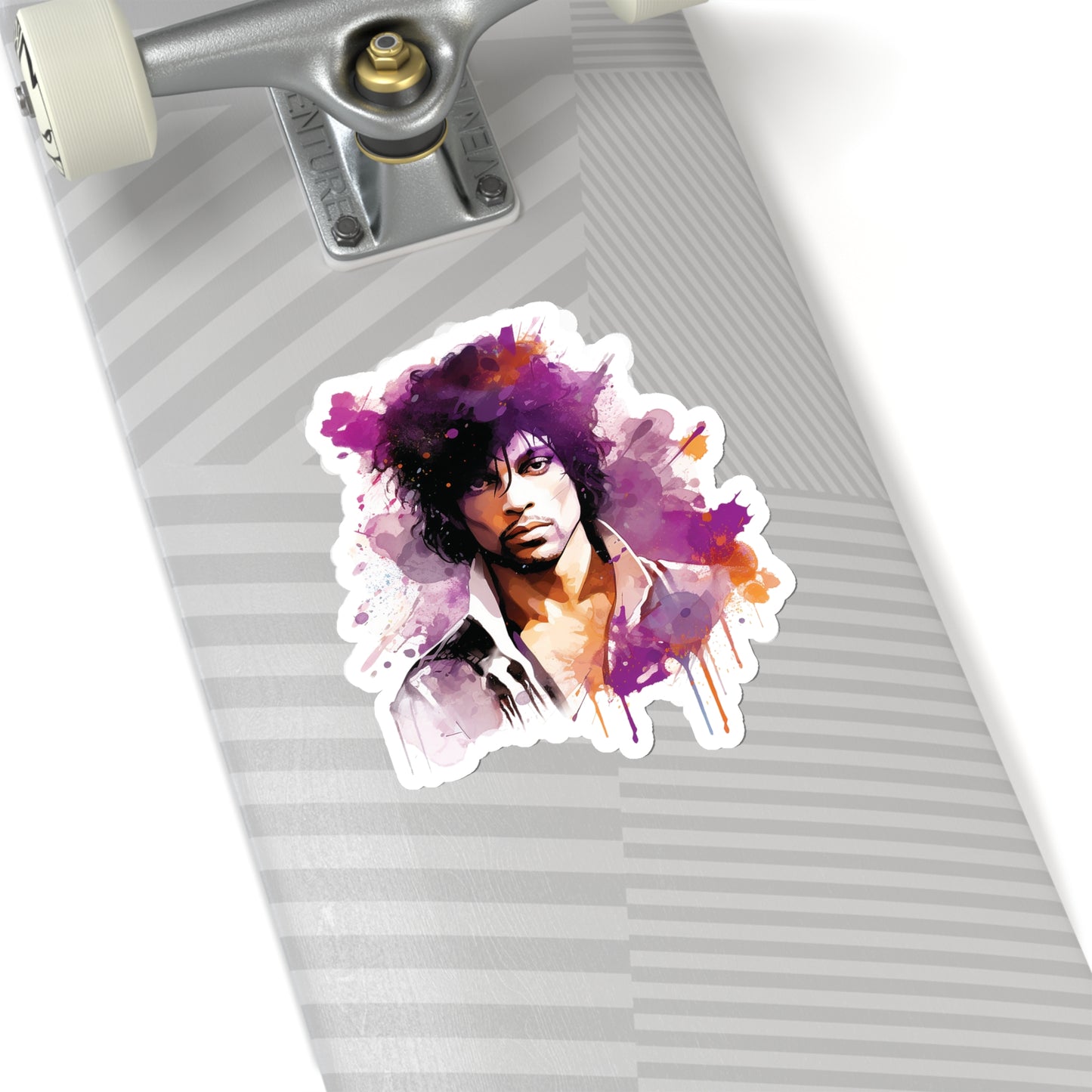 Prince - Love Symbol in Purple Rain Sticker - Add Some Musical and Colorful Style to Your Tech