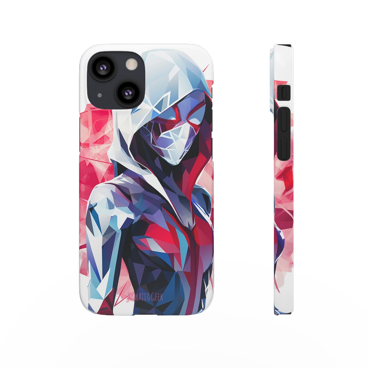 Spider Gwen Stacy Phone Case - Add Some Geometric and Heroic Style to Your Phone - Miles Morales
