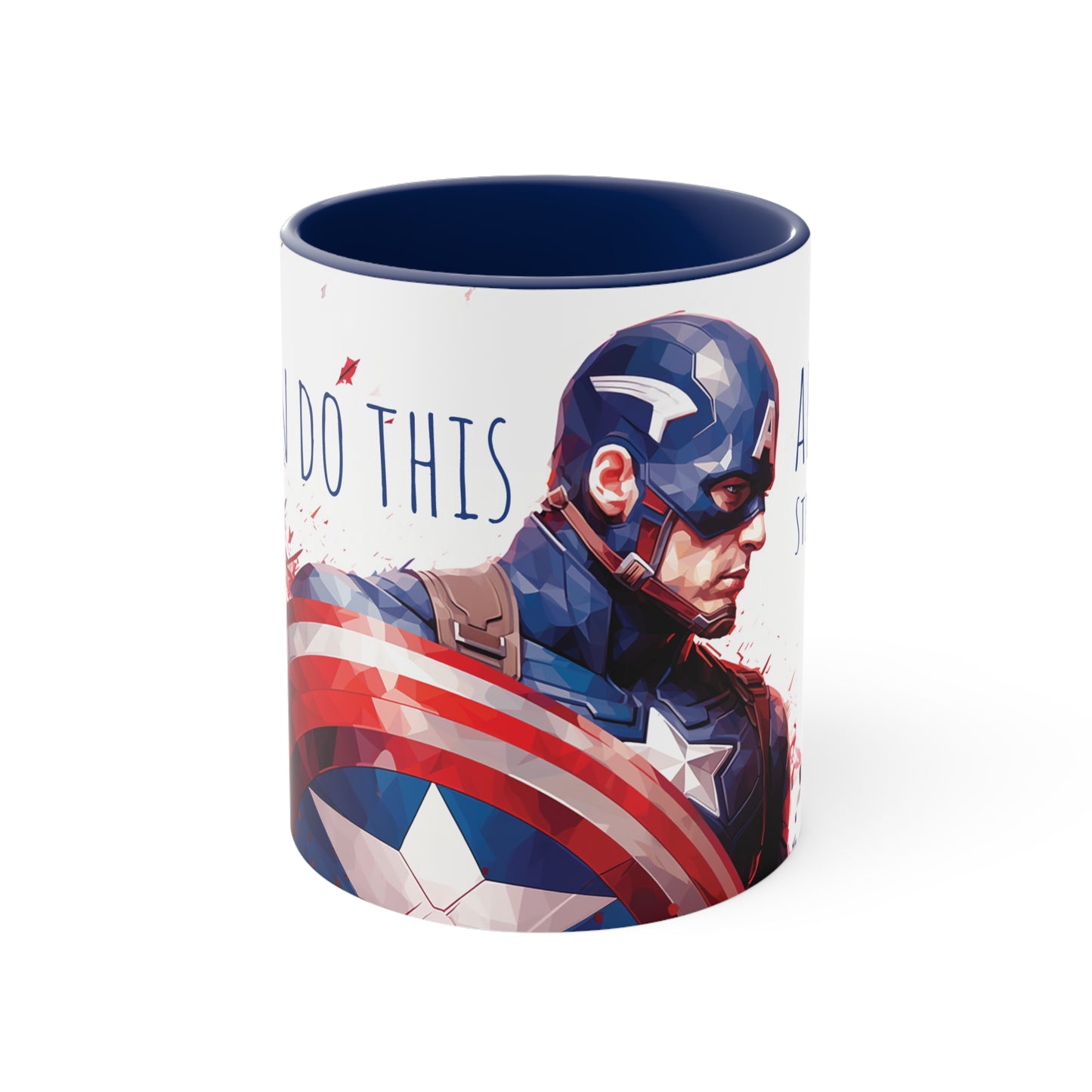 Captain America Mug - Unyielding Resolve with 'I Can Do This All Day' - Avengers