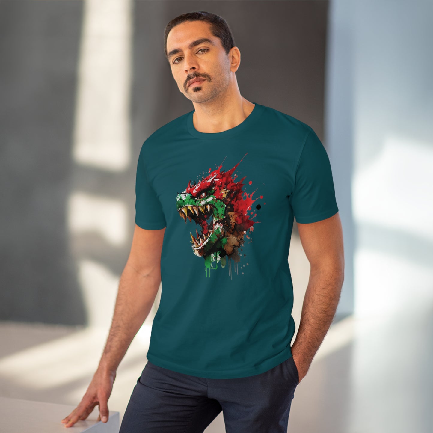 B-owser Unisex T-Shirt - Add Some Artistic and Sustainable Style to Your Wardrobe - Mario