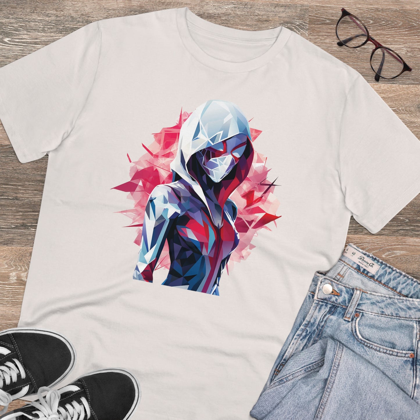 Spider Gwen Stacy T-Shirt - Eco-Friendly Fashion with Superhero Flair