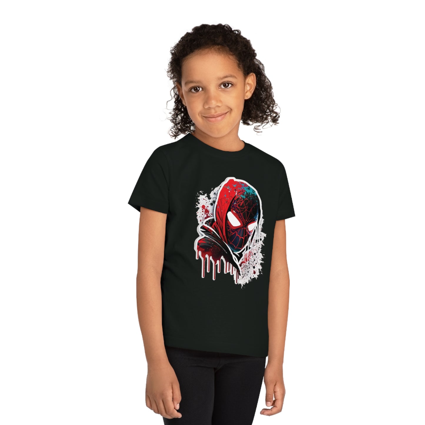 Miles Morales Kids Eco-Friendly T-Shirt - Embrace Heroic Adventures with Eco-Conscious Fashion - Marvel Spider Man
