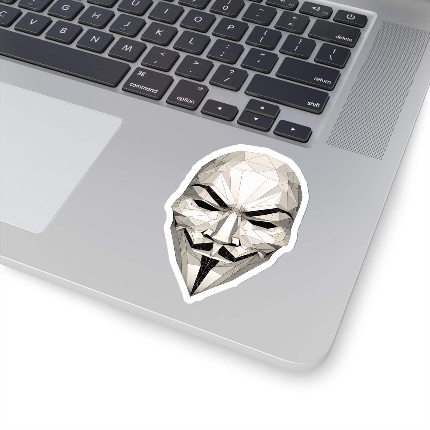 V for Vendetta Mask Sticker - Embrace Freedom's Masked Avenger