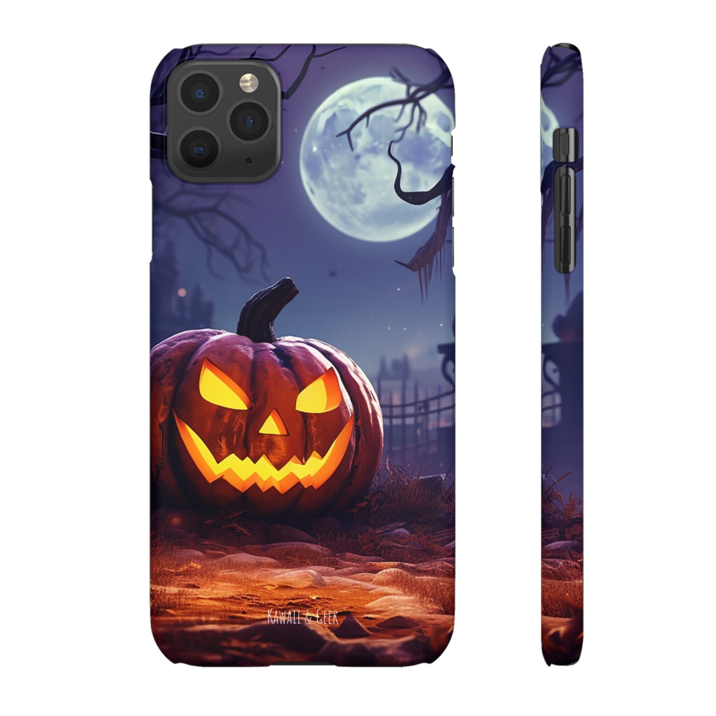 Halloween Pumpkin Design Premium Phone Case