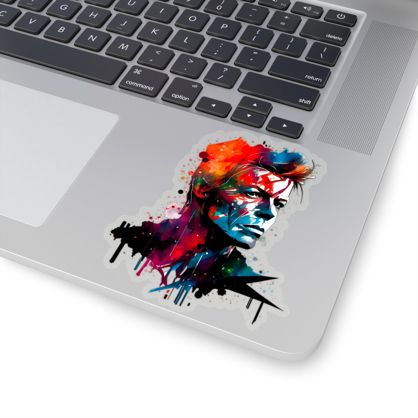 David Bowie Sticker - Add Some Iconic and Colorful Style to Your Tech