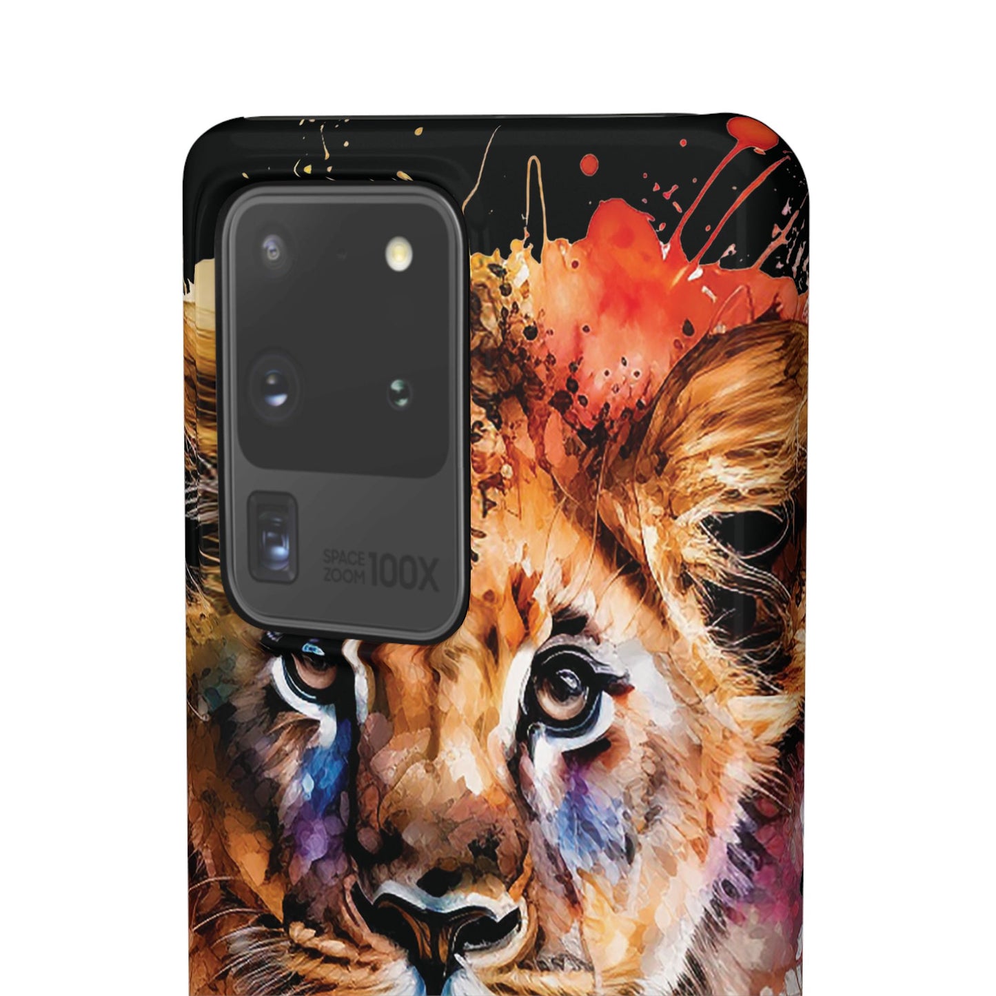 Phone Case Watercolor Lion Cub
