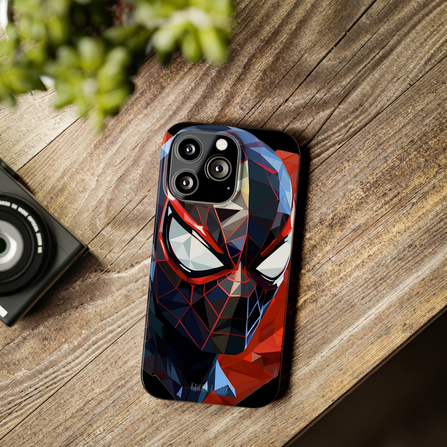 Miles Morales Slim Phone Case iPhone 15 Compatible - Embrace Superhero Style - Spider Man