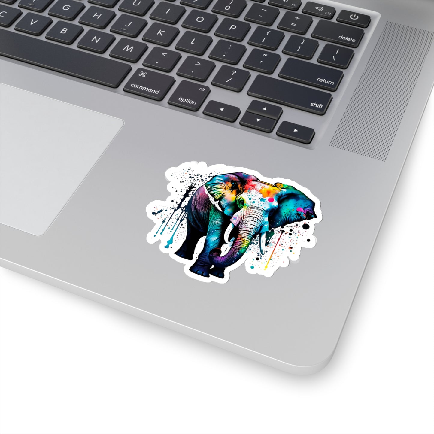 Watercolor Elephant Sticker - Add Some Majestic and Unique Style to Your Tech