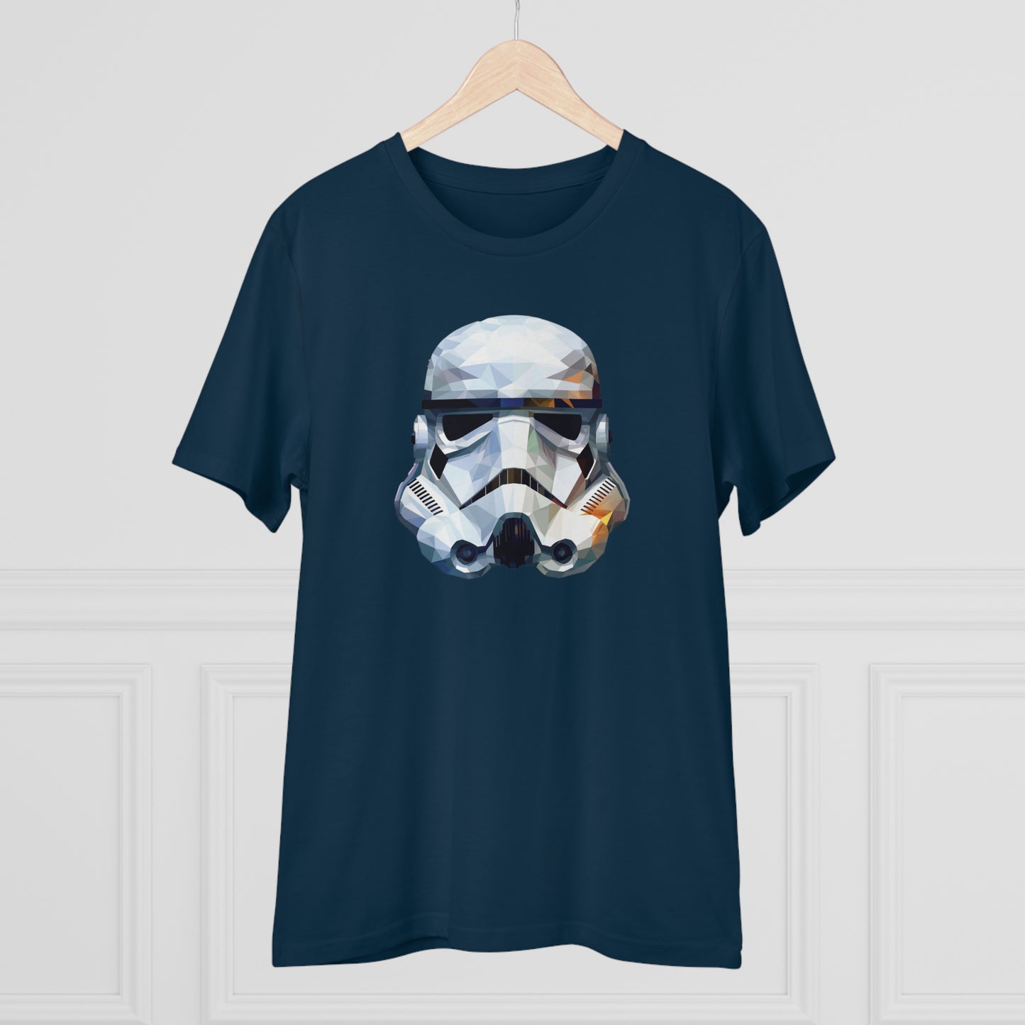 Stormtrooper Polygonal T-Shirt - Embrace Galactic Precision - Star Wars