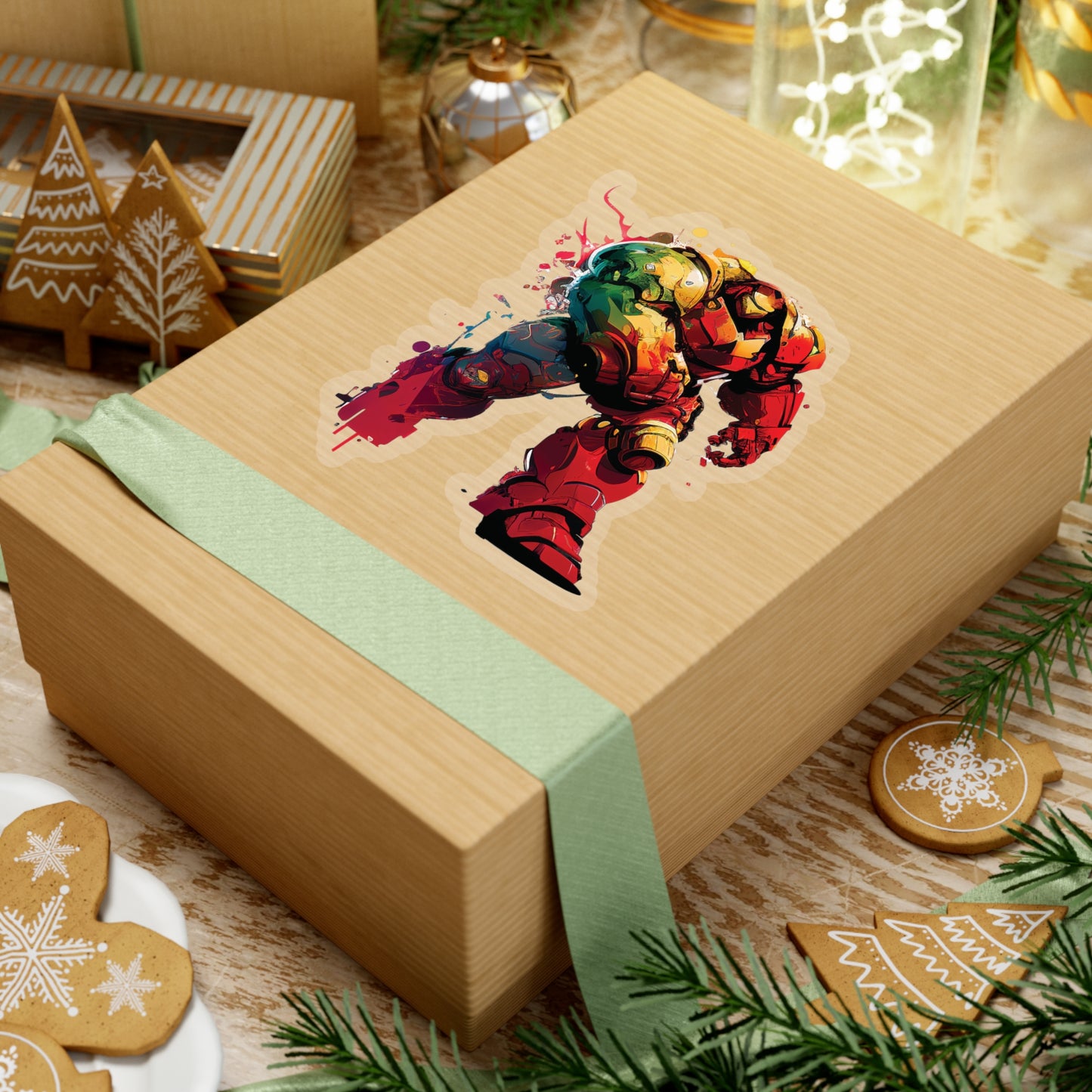 Hulk Buster Sticker - Add Some Unique and Powerful Style to Your Tech - Avengers