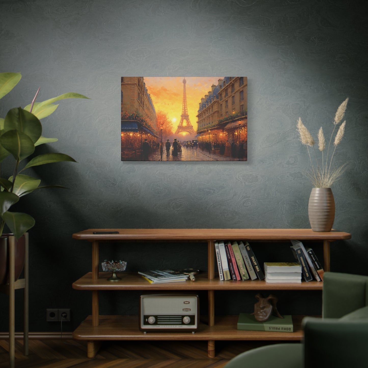 Parisian Sunset Canva - Capture the Timeless Beauty of the City of Light