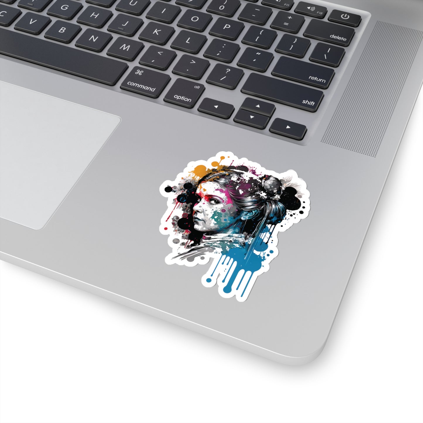 Princess Leia Sticker - Add Some Galactic and Artistic Style to Your Tech - Star Wars