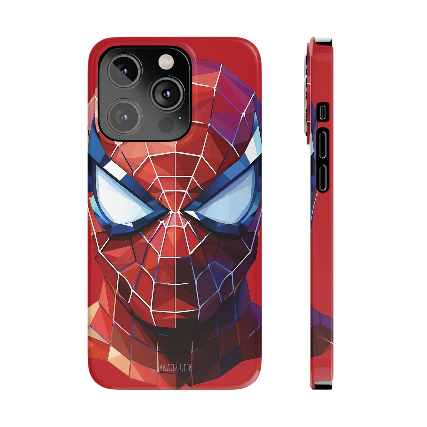 Spider-Man Slim Phone Case iPhone 15 compatible - Embrace Web-Slinging Style - Avengers