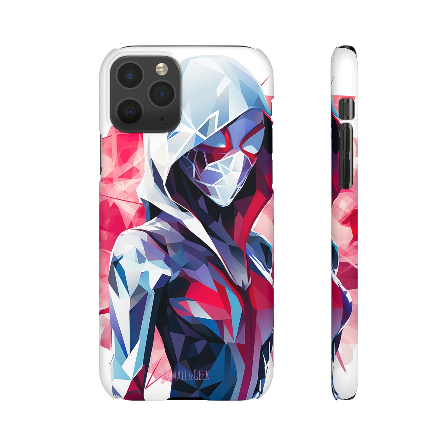 Spider Gwen Stacy Phone Case - Add Some Geometric and Heroic Style to Your Phone - Miles Morales
