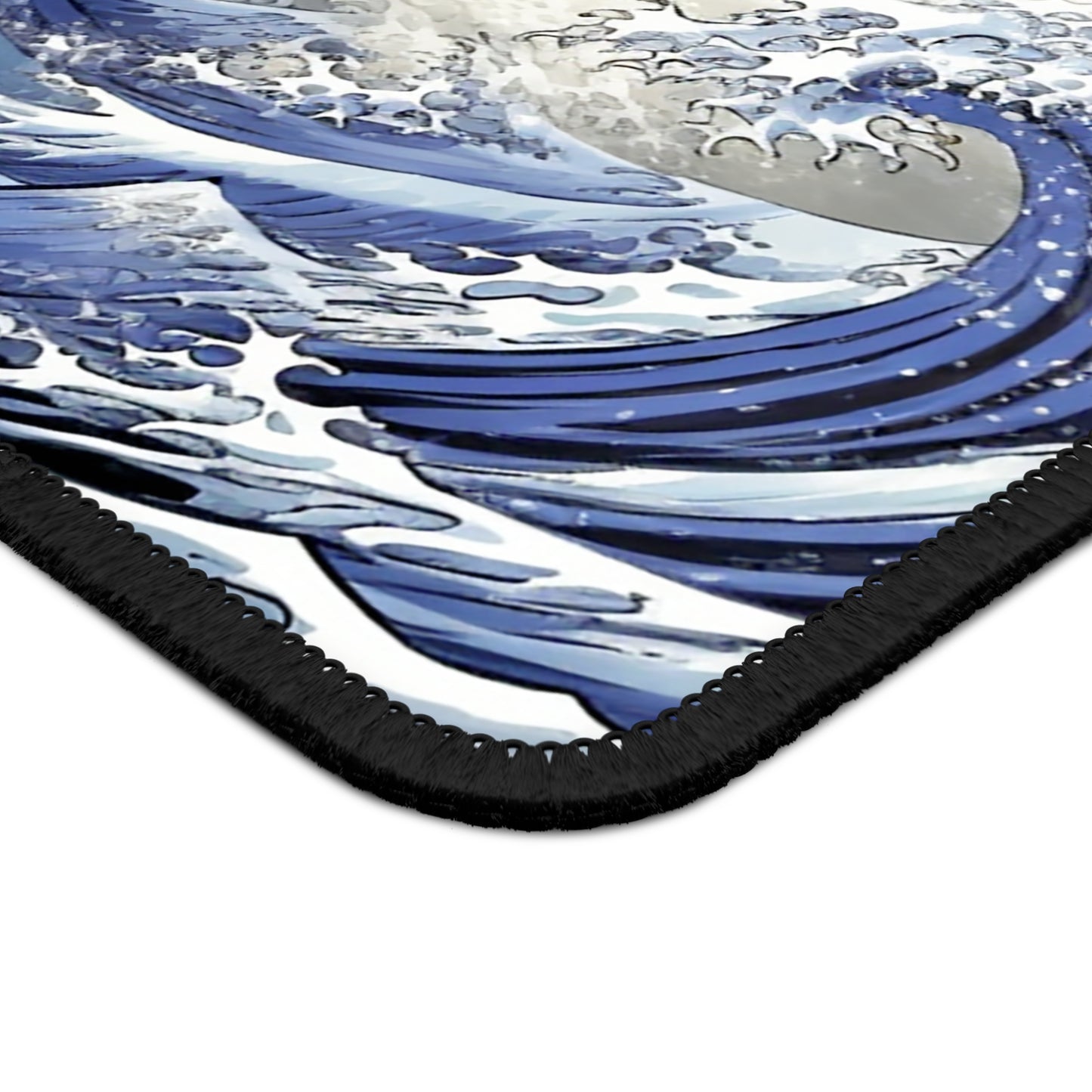 Hokusai waves Mouse Pad : Ride the Waves !