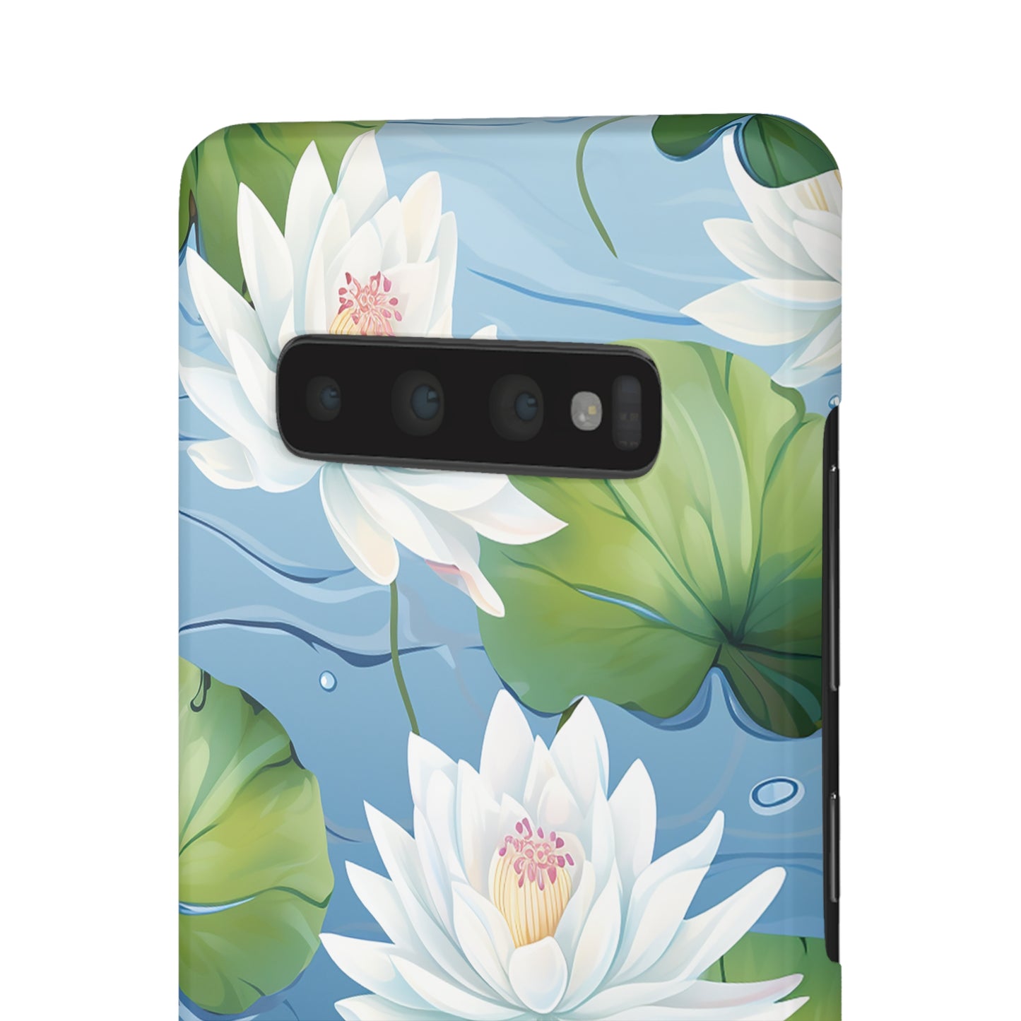 Elegant Water Lilies: Premium Phone Case