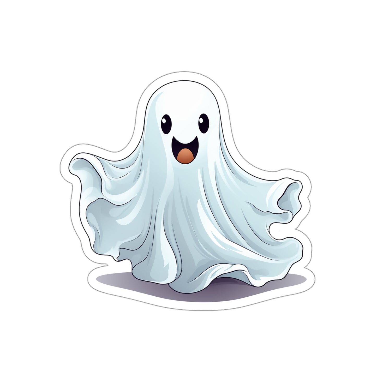 Halloween Special: Cute Ghost Sticker