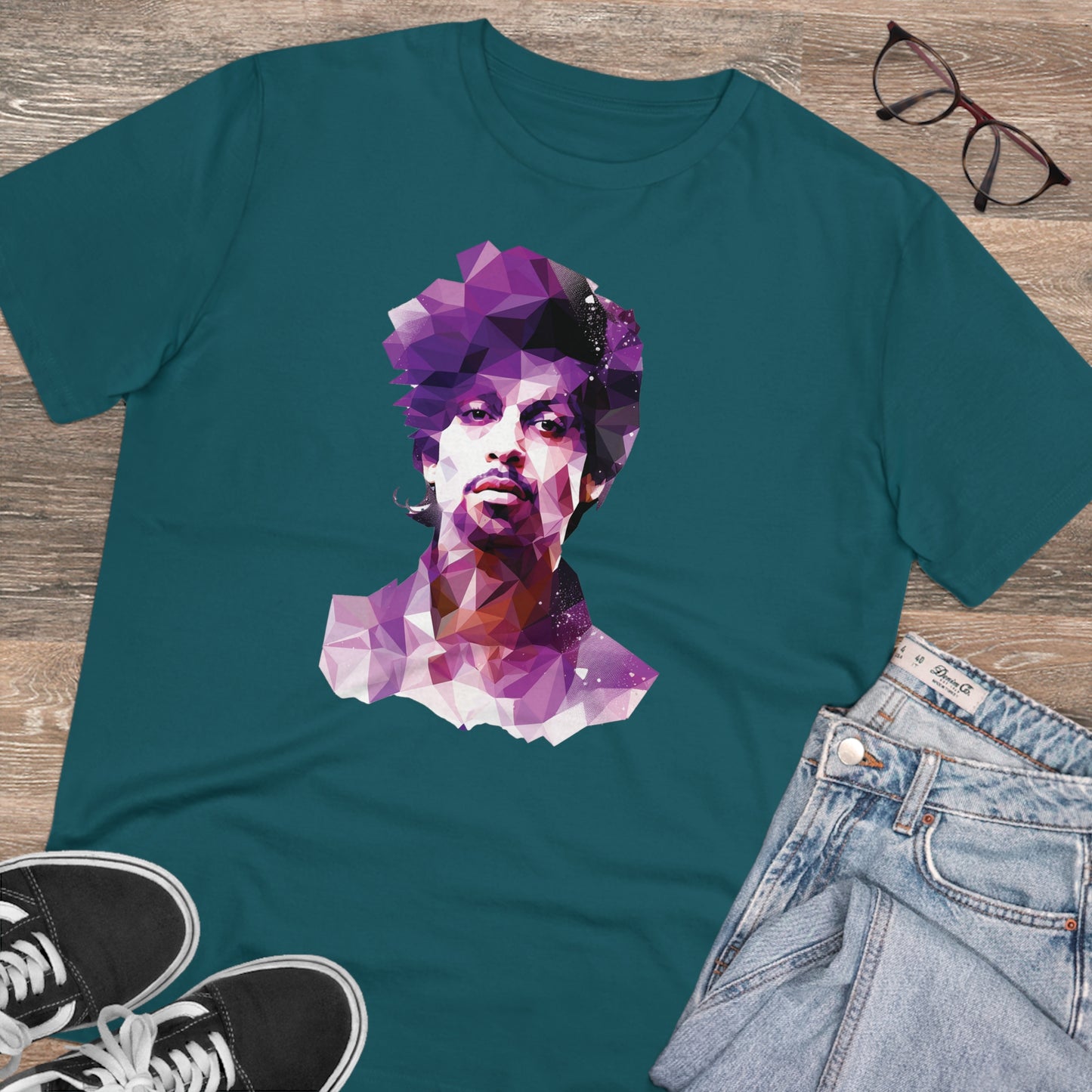 Prince Polygonal T-Shirt - Embrace Iconic Music