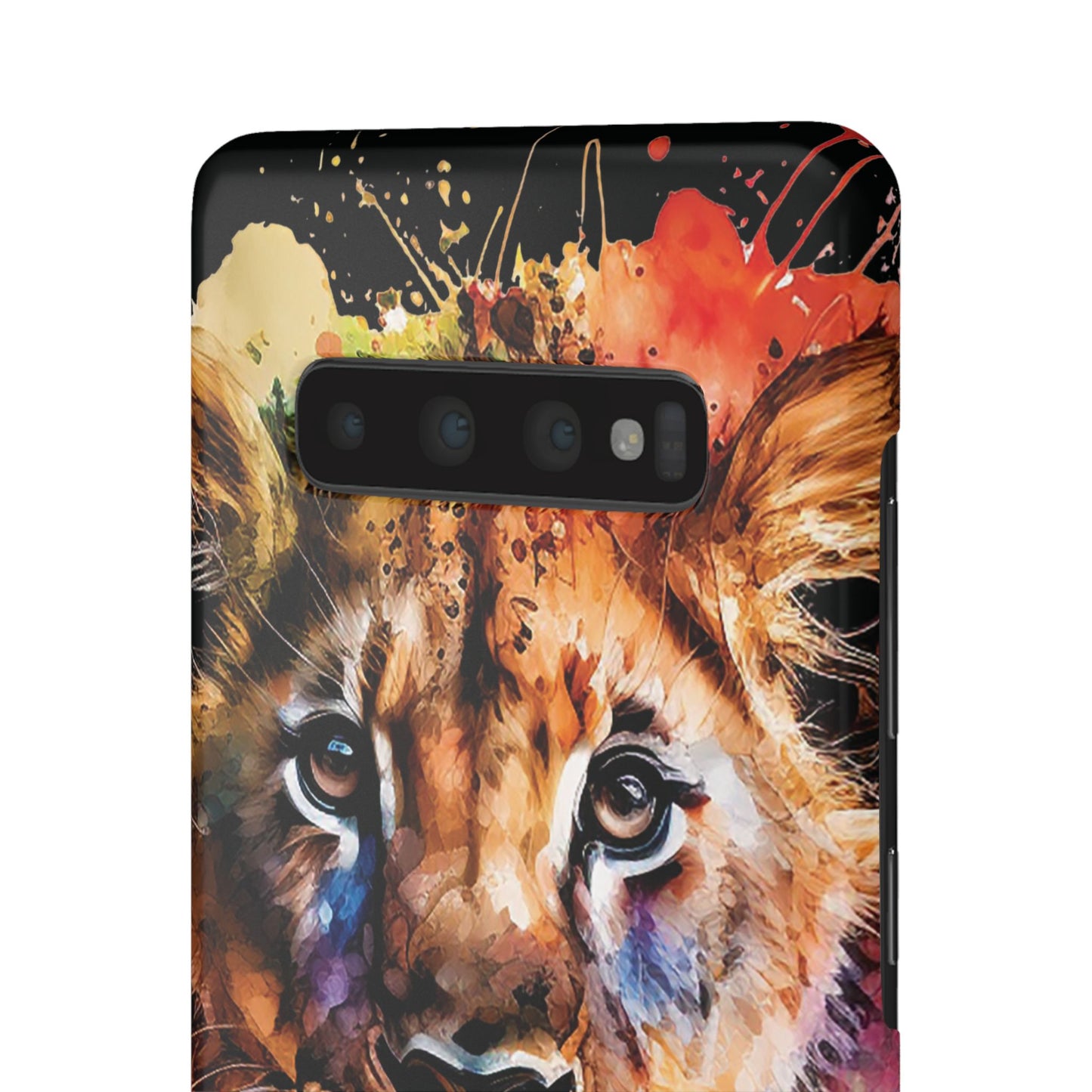 Phone Case Watercolor Lion Cub