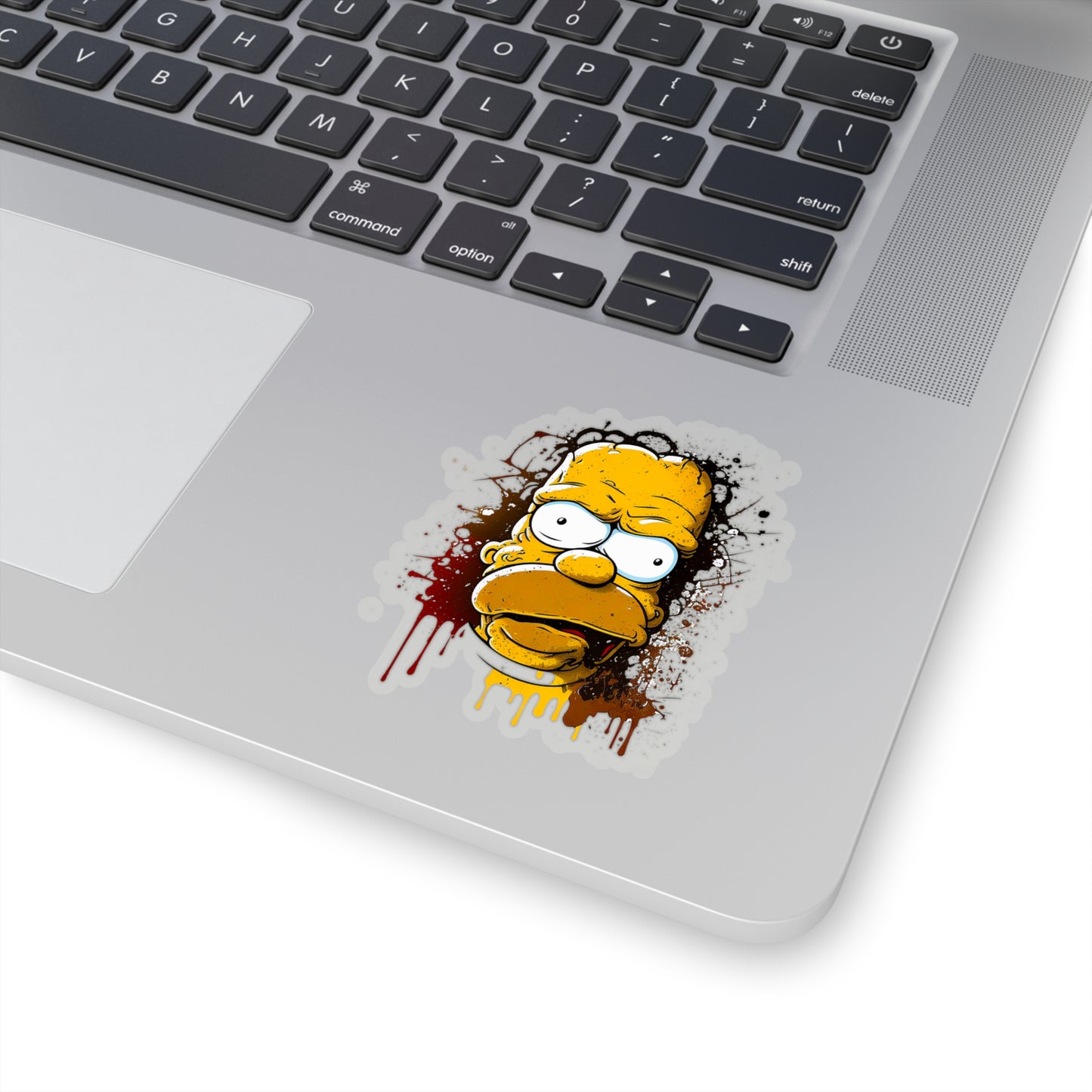 Homer Simpson Sticker - Add Some Fun and Unique Style to Your Tech