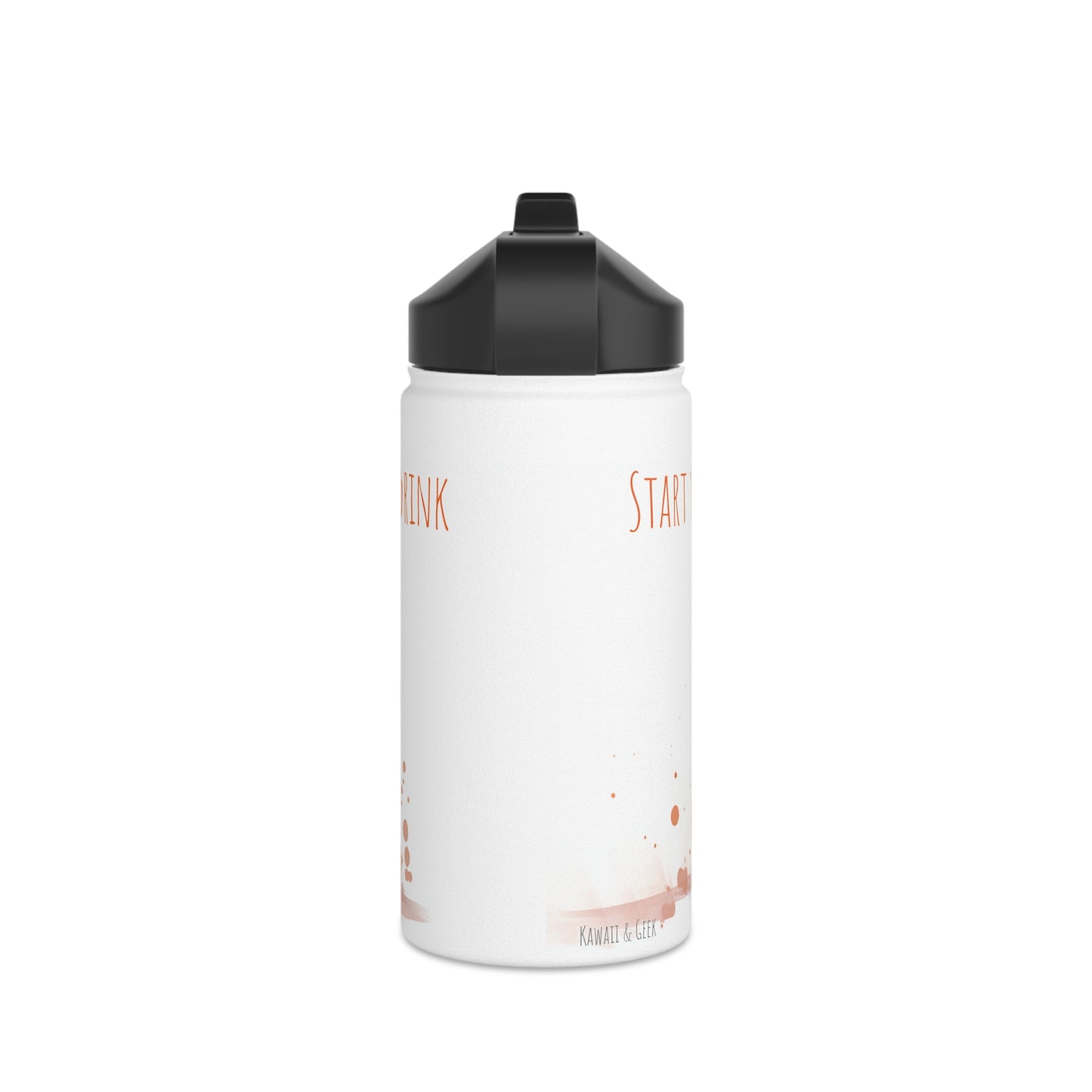 Cute cat Stainless Steel Bottle: Cat & Drink Delight, Purr-fect Morning