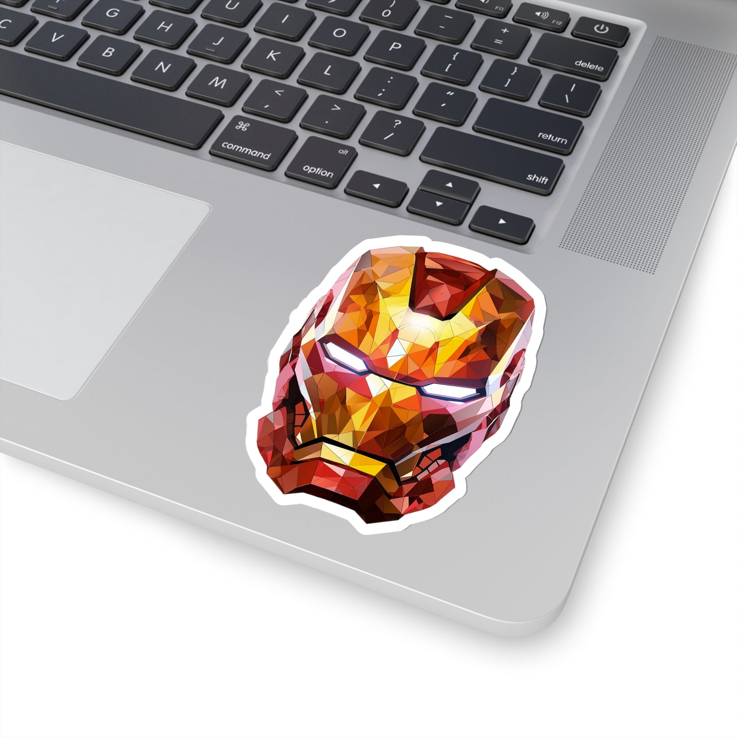 Iron Man Sticker - Unleash the Power of Geometry