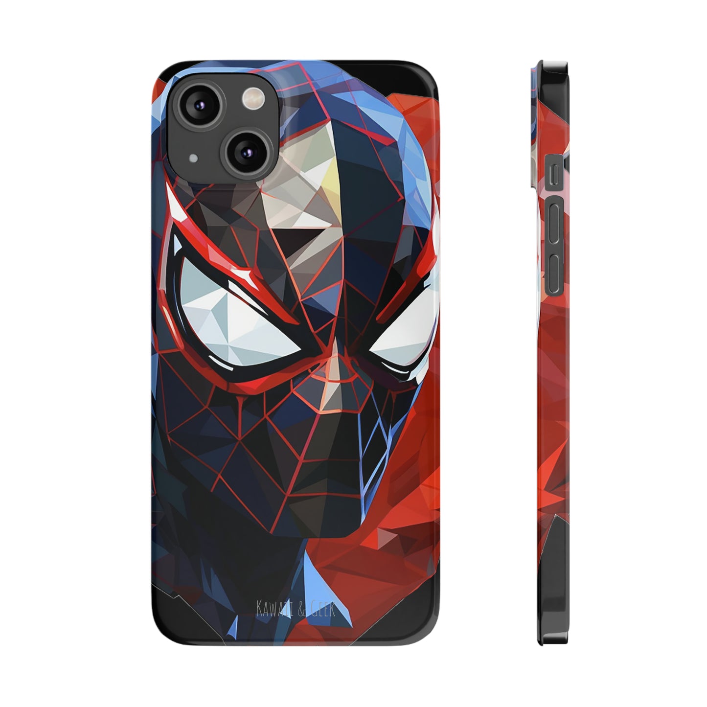 Miles Morales Slim Phone Case iPhone 15 Compatible - Embrace Superhero Style - Spider Man