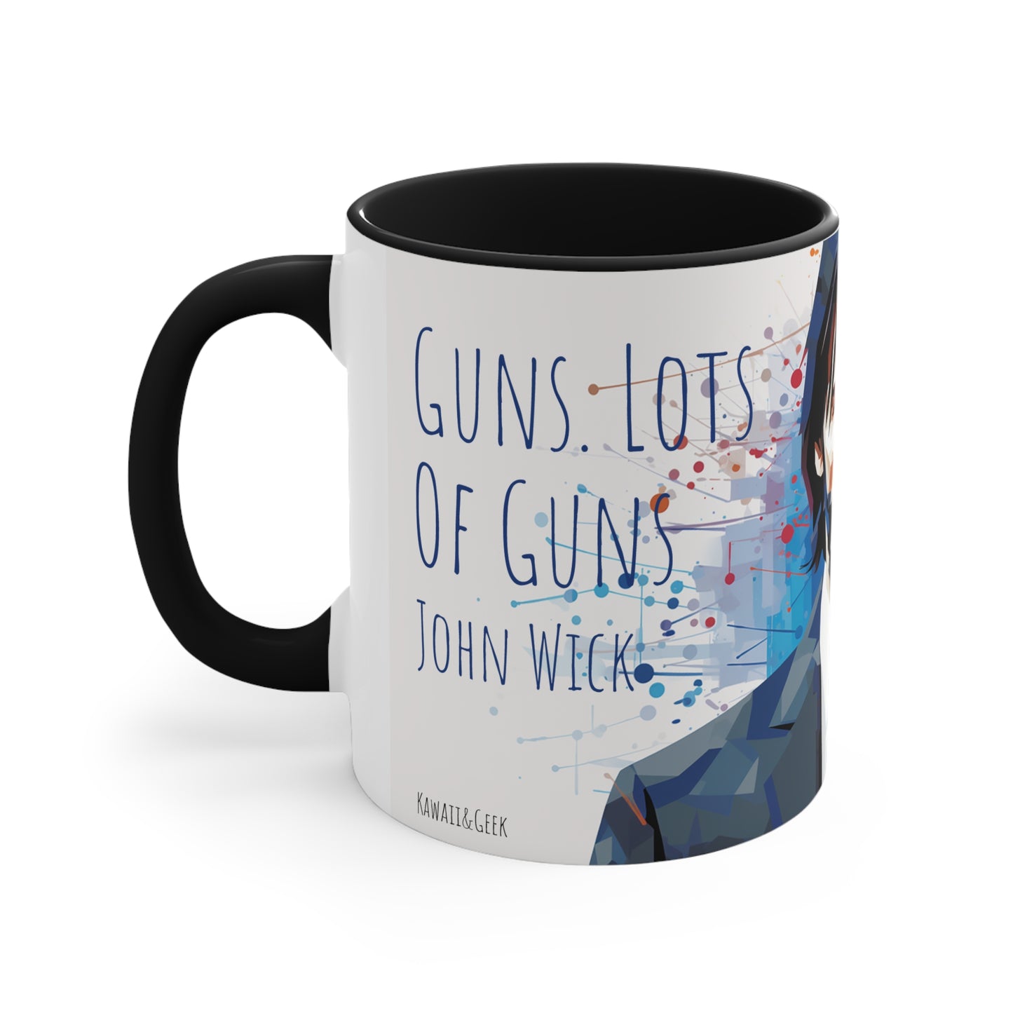 John Wick Mug - Embrace the Firepower: Guns. Lots of Guns.