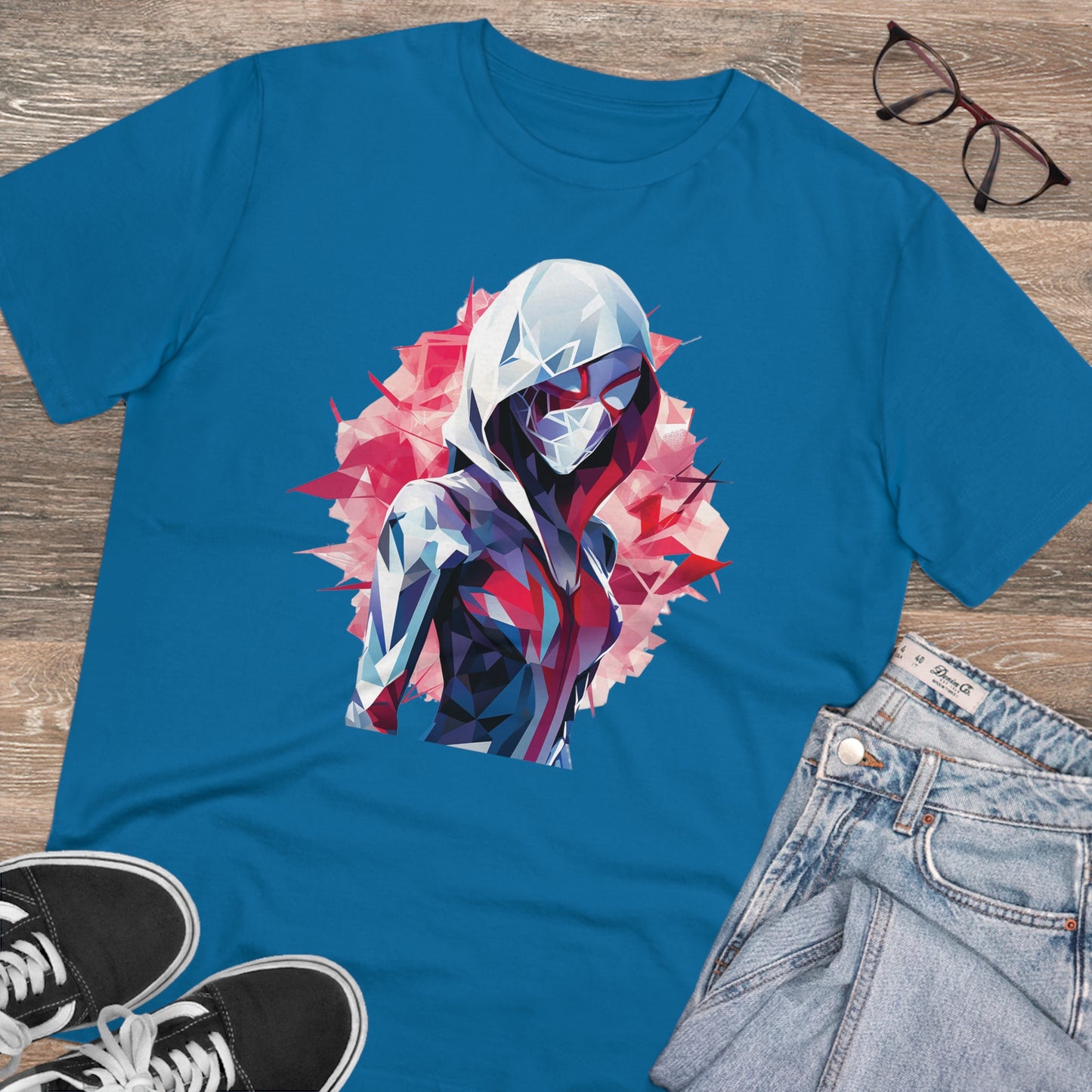 Spider Gwen Stacy T-Shirt - Eco-Friendly Fashion with Superhero Flair
