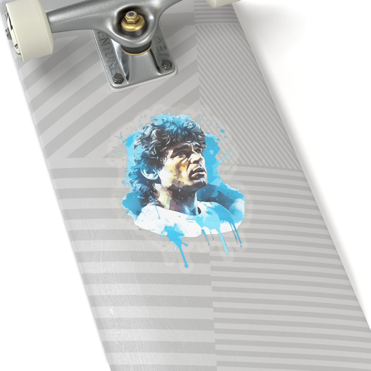 Diego Maradona Watercolor Tribute Sticker