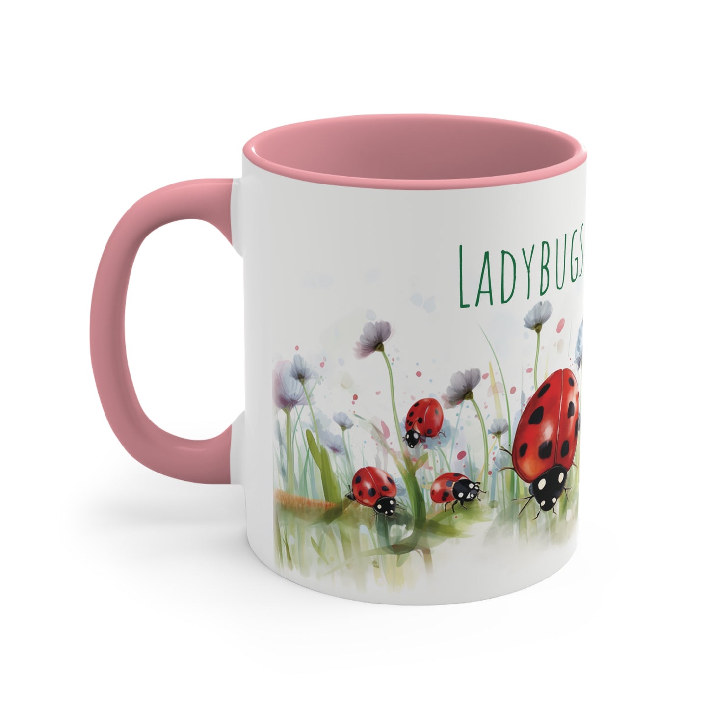 Ladybugs Garden Party Mug - Charming Insect Themed Kitchenware